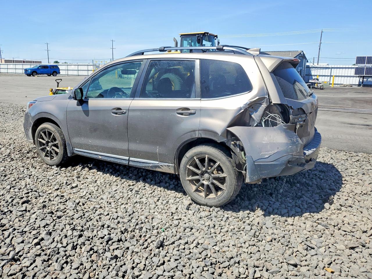 2017 Subaru Forester 2.5i Touring Brown vin: JF2SJAWC4HH592319