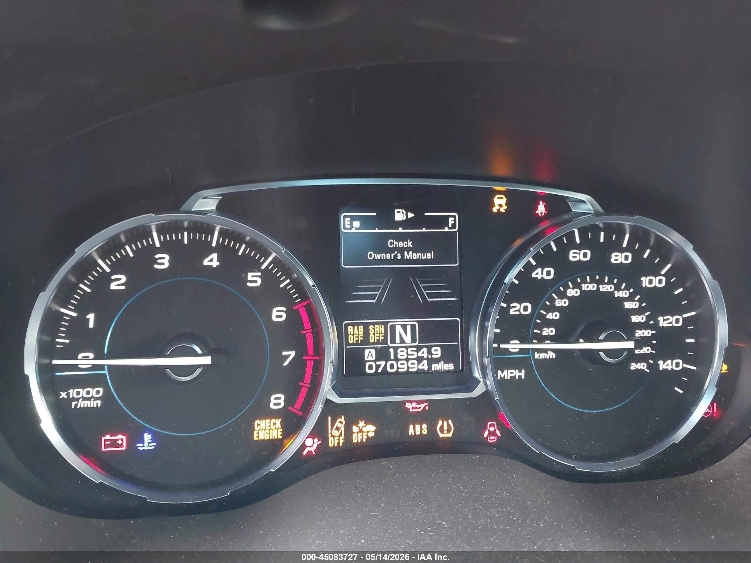 2018 Subaru Forester 2.5i Touring White vin: JF2SJAWC4JH486815