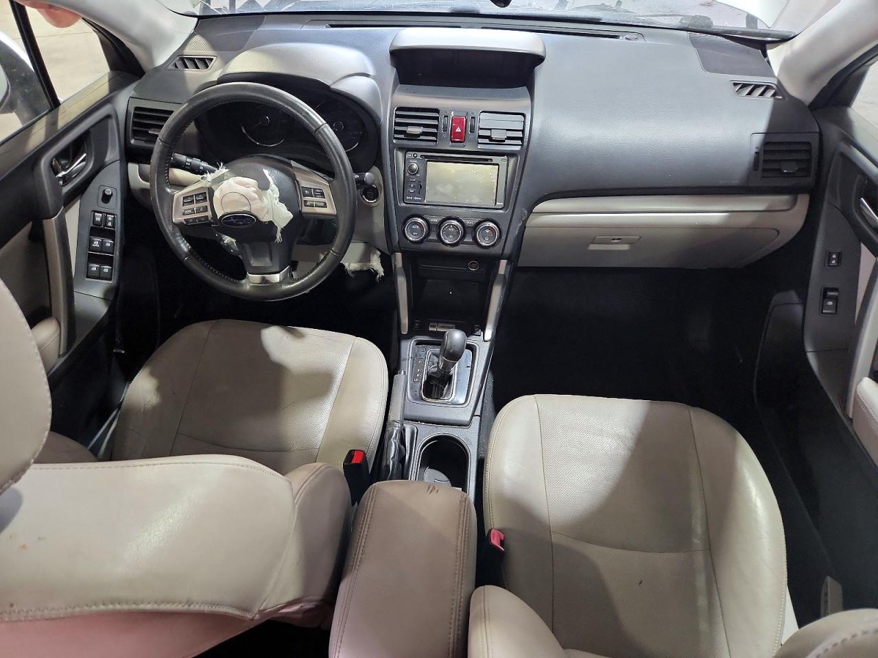 2015 Subaru Forester 2.5i Touring Silver vin: JF2SJAWC5FH433550