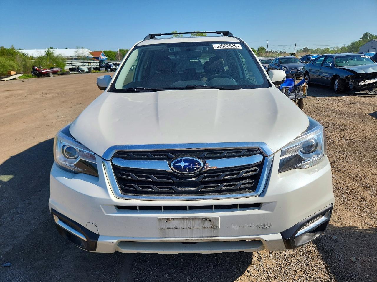 2018 Subaru Forester 2.5i Touring Белый vin: JF2SJAWC5JH484846