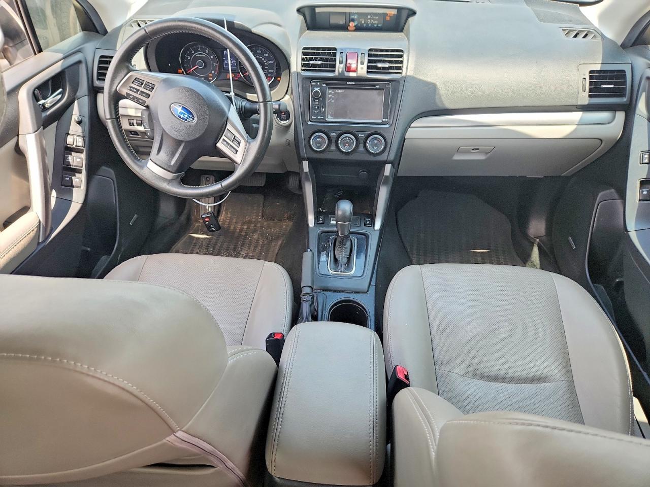 2015 Subaru Forester 2.5i Touring Gray vin: JF2SJAWC6FH803176