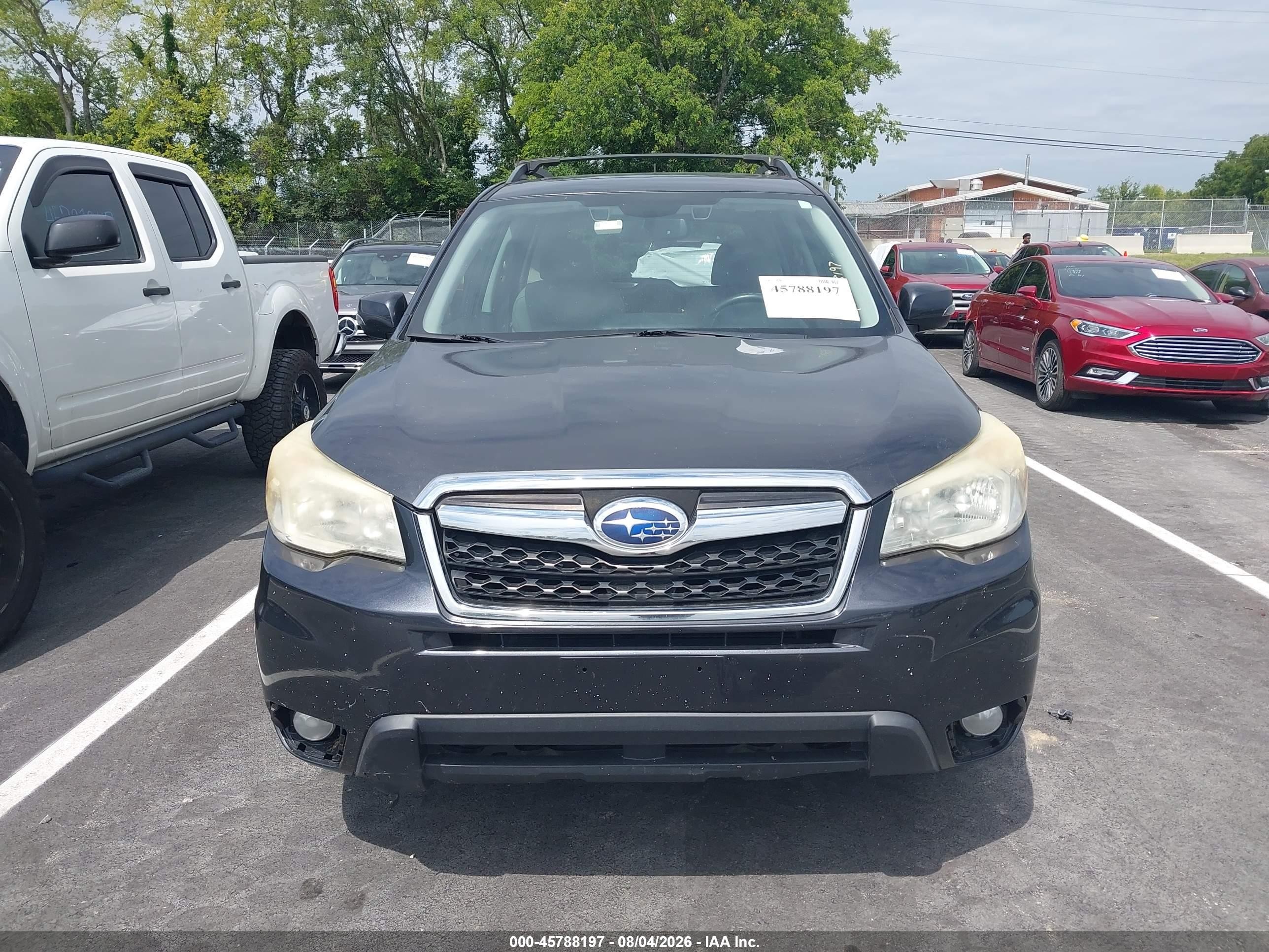 2015 Subaru Forester 2.5i Touring Black vin: JF2SJAWC7FH429953