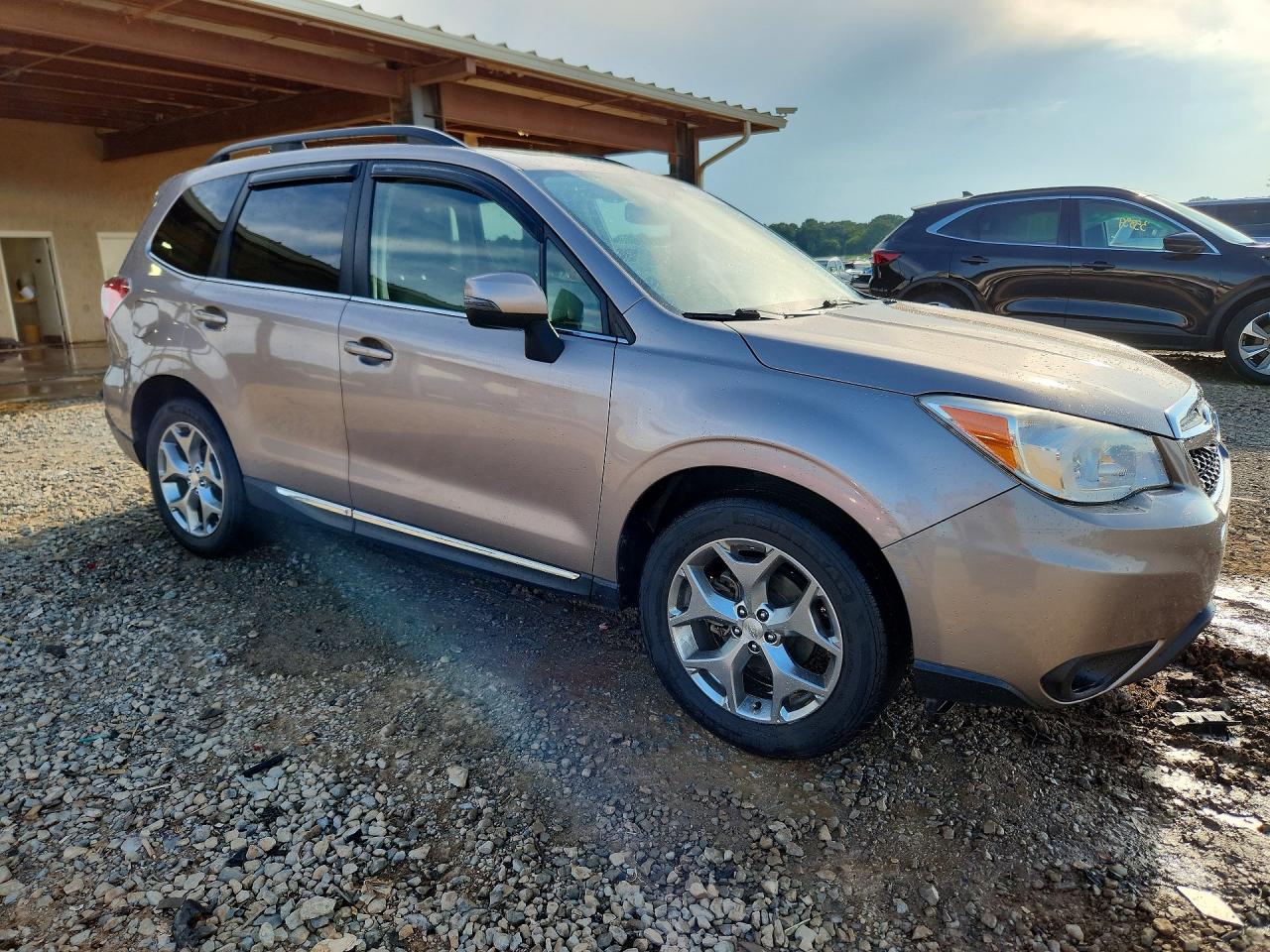 2015 Subaru Forester 2.5i Touring Brown vin: JF2SJAWC7FH429967