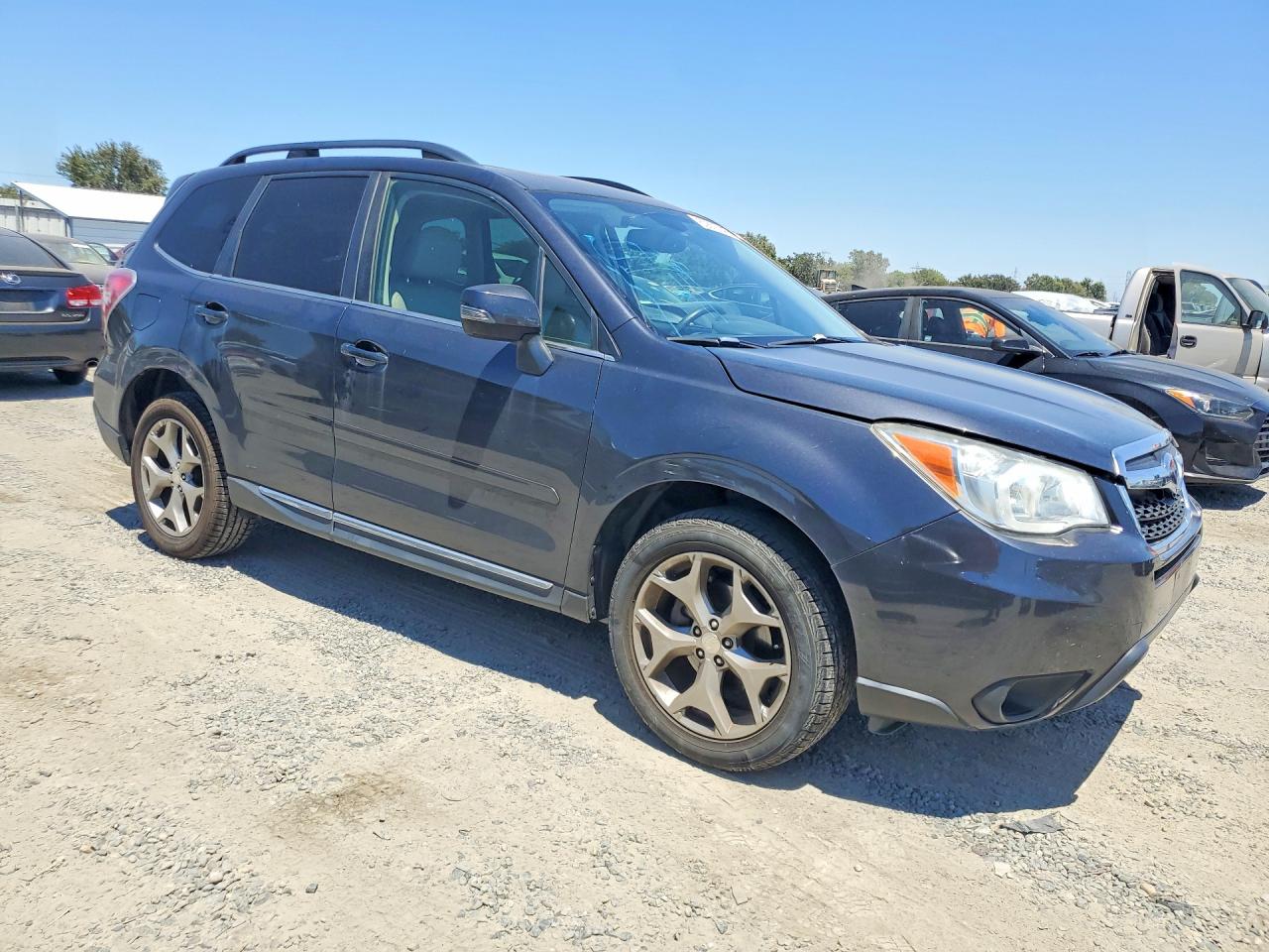 2015 Subaru Forester 2.5i Touring Green vin: JF2SJAWC7FH523699
