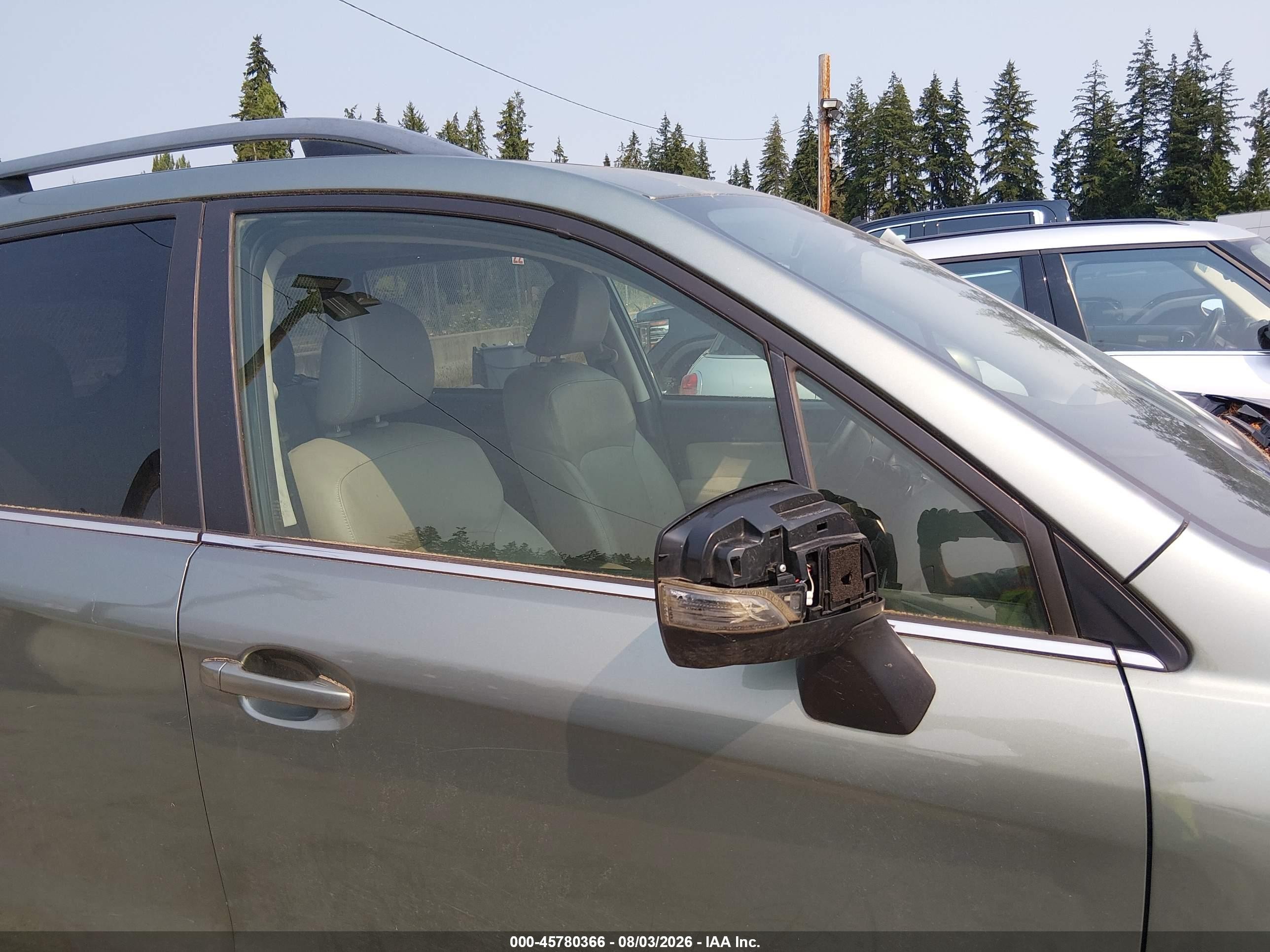 2015 Subaru Forester 2.5i Touring Green vin: JF2SJAWC7FH540499