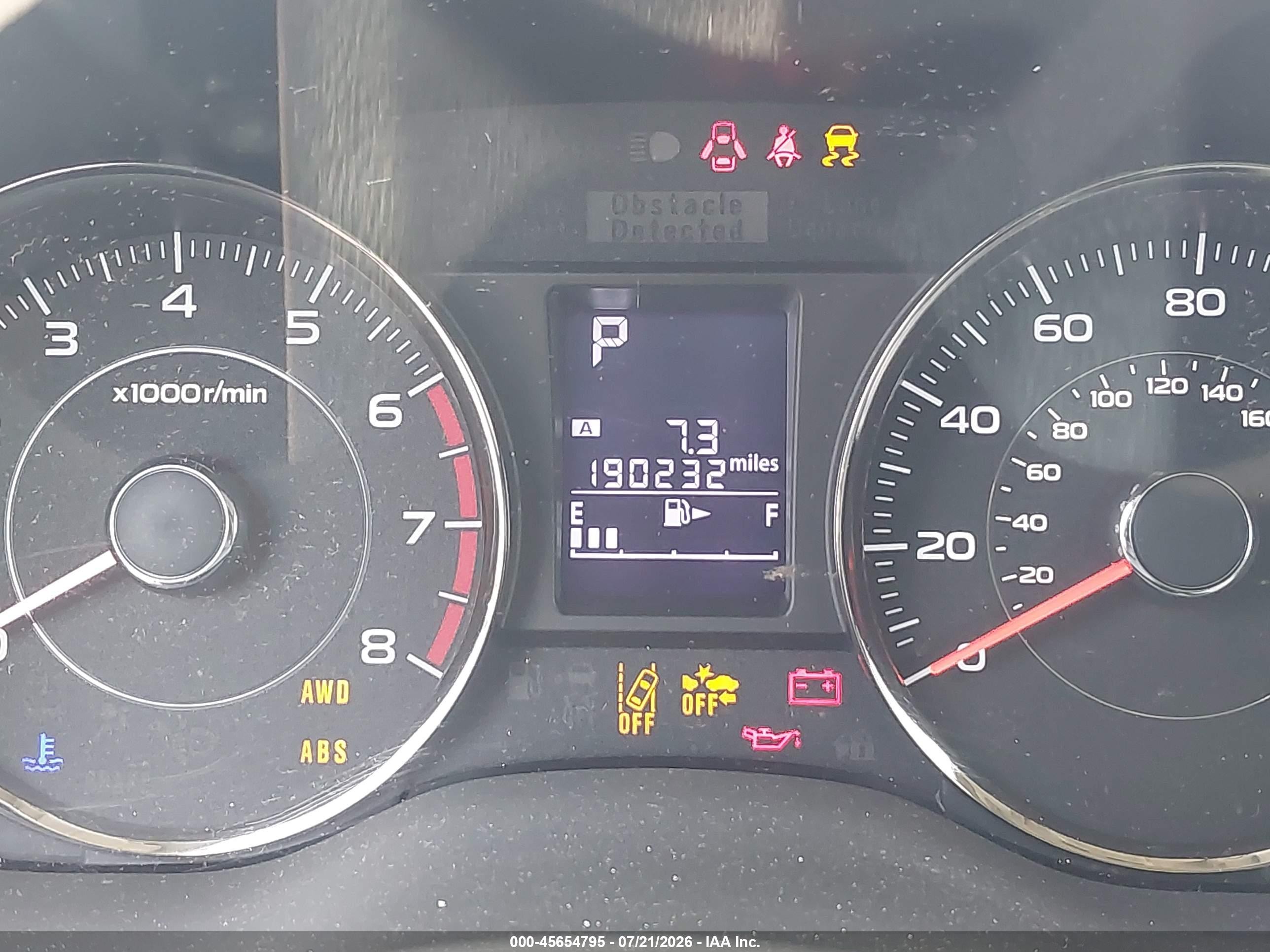 2015 Subaru Forester 2.5i Touring Blue vin: JF2SJAWC8FH468230