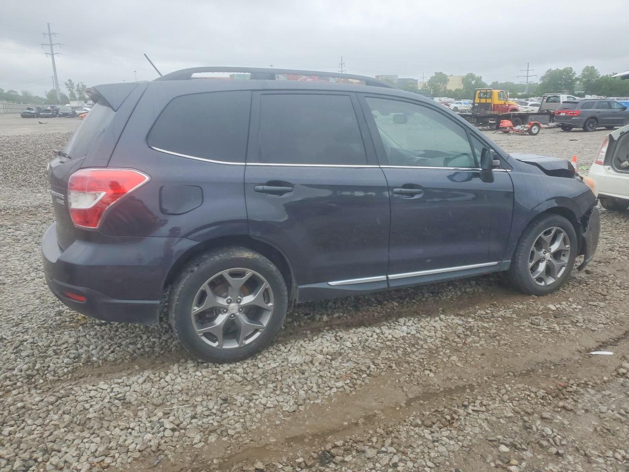 2015 Subaru Forester 2.5i Touring Black vin: JF2SJAWC8FH524313