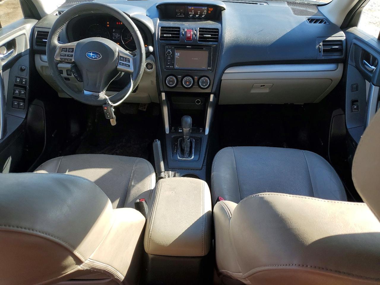 2015 Subaru Forester 2.5i Touring Blue vin: JF2SJAWC8FH549695
