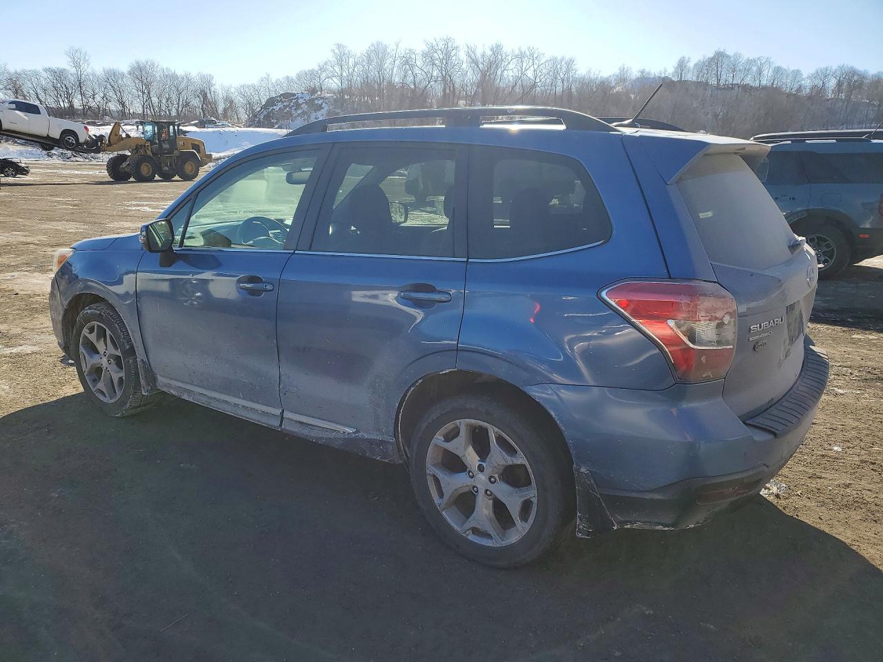 2015 Subaru Forester 2.5i Touring Blue vin: JF2SJAWC8FH549695