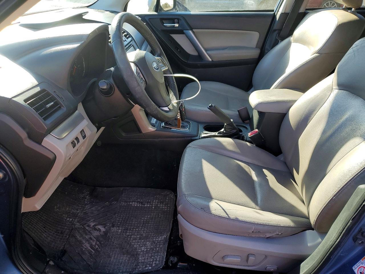 2015 Subaru Forester 2.5i Touring Blue vin: JF2SJAWC8FH549695