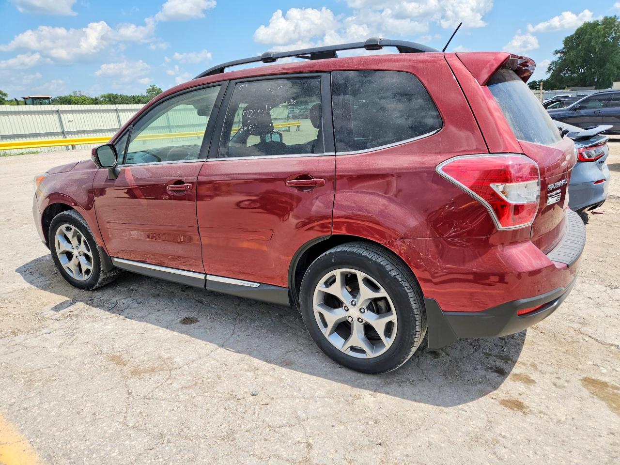 2015 Subaru Forester 2.5i Touring Красный vin: JF2SJAWC9FH524899
