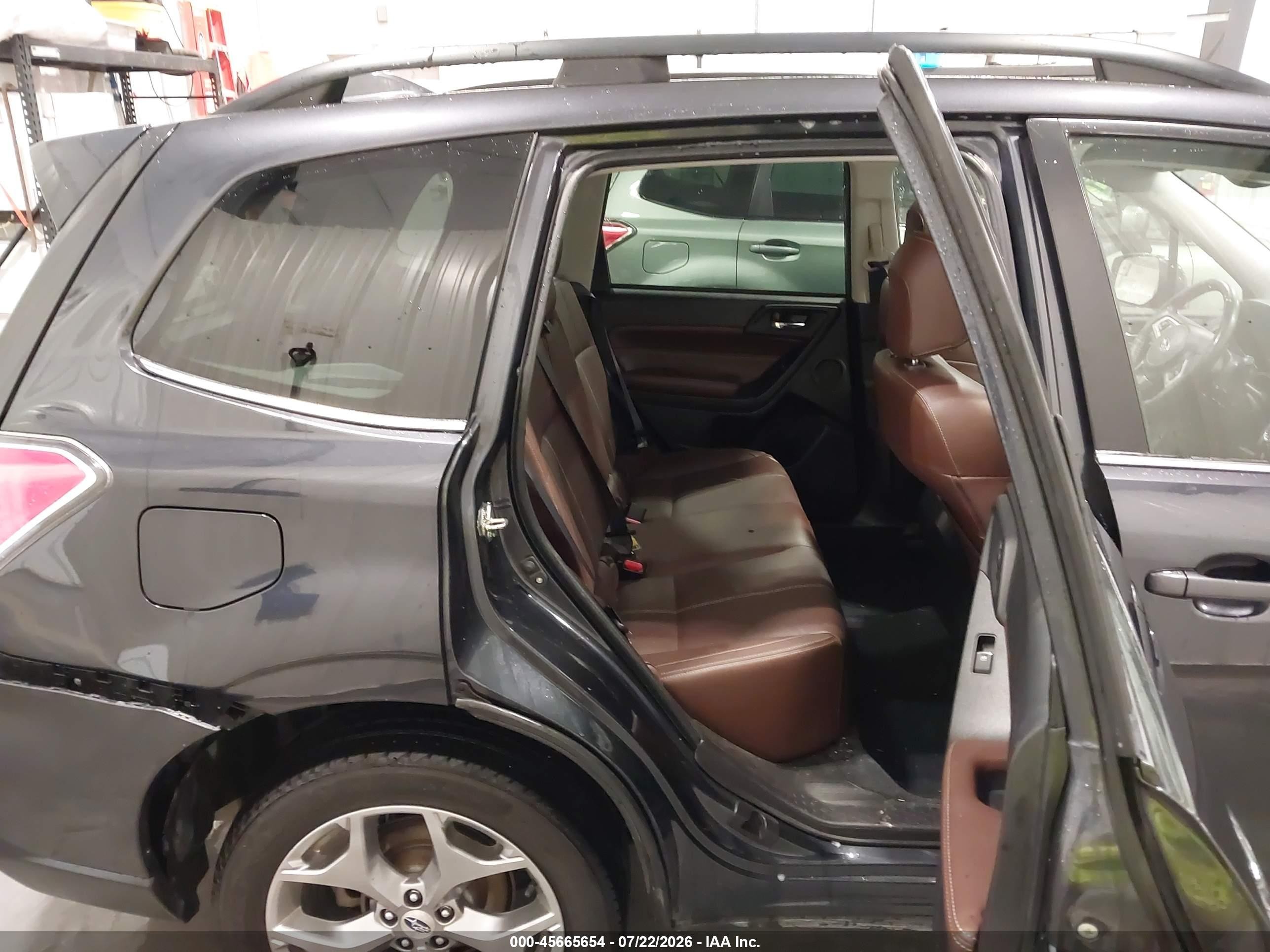 2018 Subaru Forester 2.5i Touring Синий vin: JF2SJAWCXJH452877
