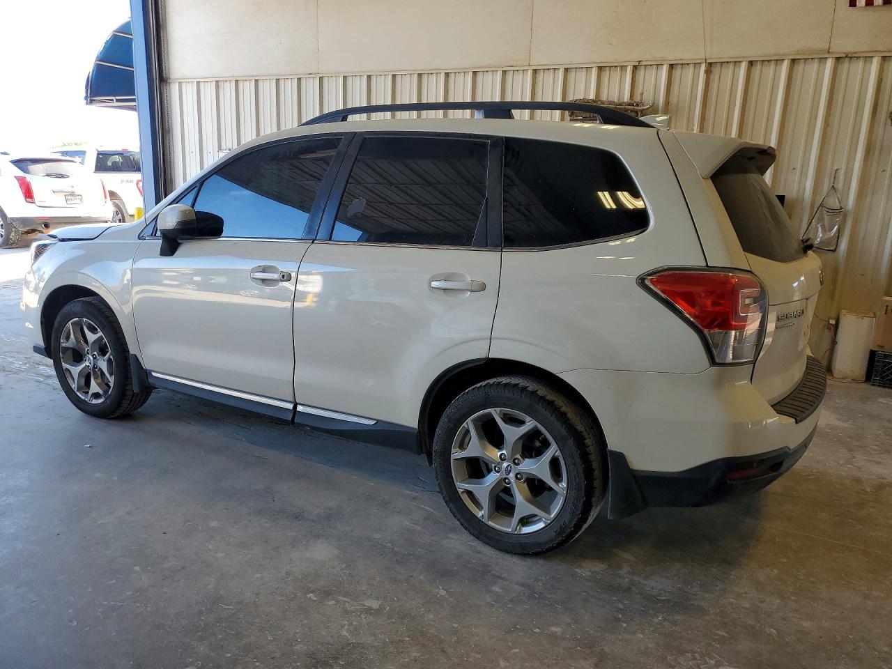2018 Subaru Forester 2.5i Touring White vin: JF2SJAWCXJH598471
