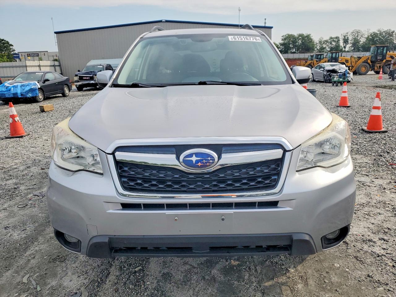 2016 Subaru Forester 2.5i Touring Silver vin: JF2SJAXC1GH512133