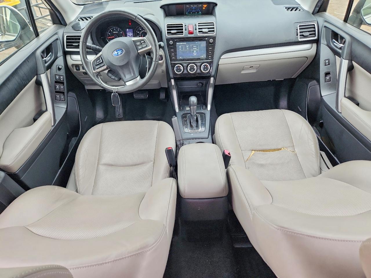 2016 Subaru Forester 2.5i Touring White vin: JF2SJAXC9GH416444