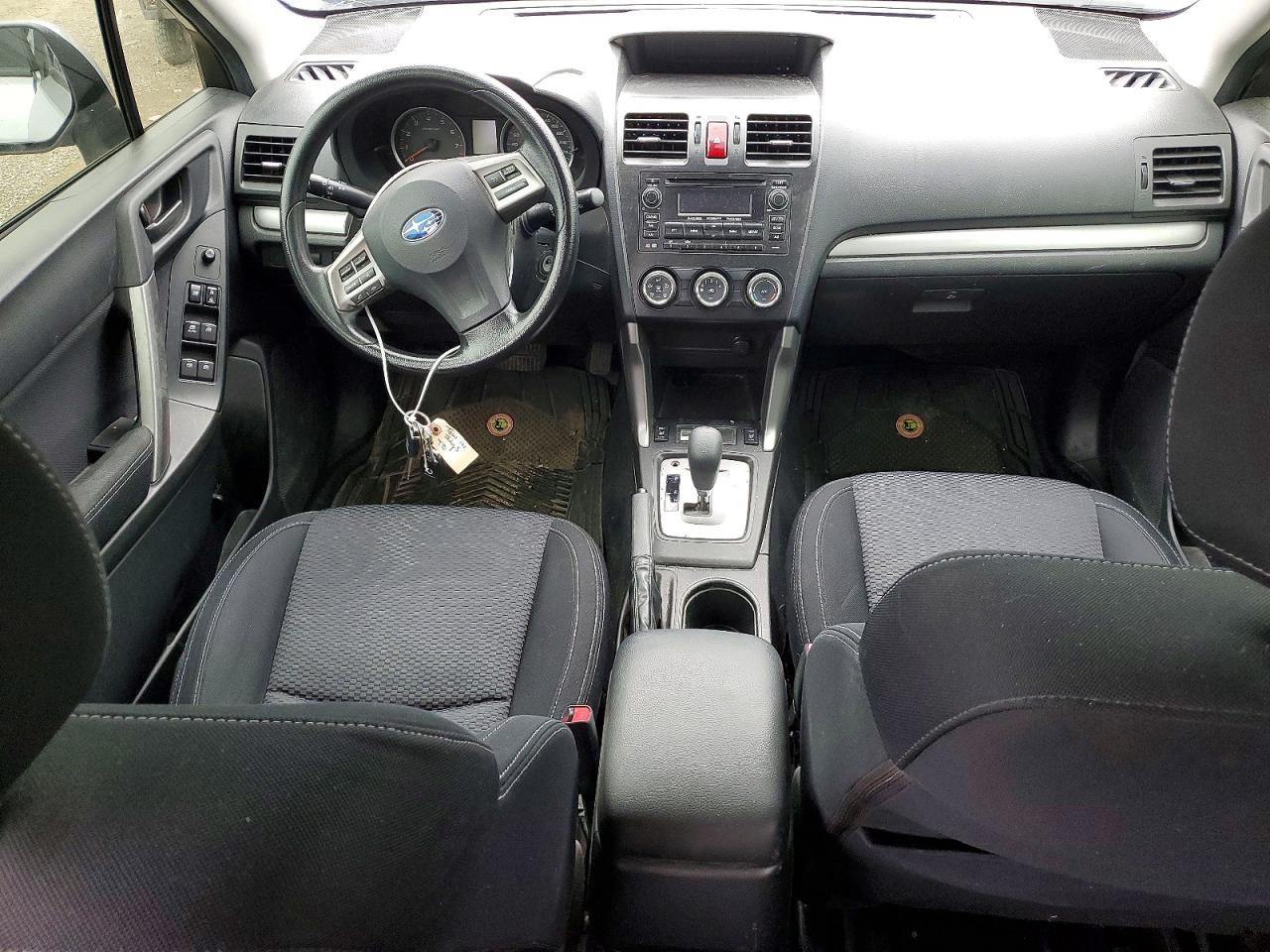 2014 Subaru Forester 2.5i Silver vin: JF2SJCAC4EH423495