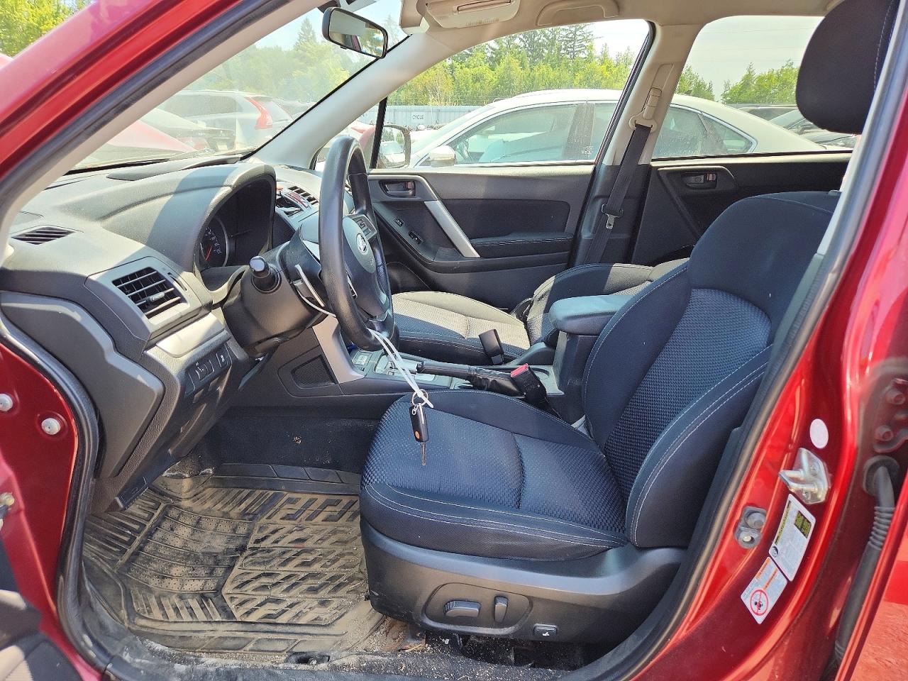 2014 Subaru Forester 2.5i Premium Red vin: JF2SJCBC2EH540149