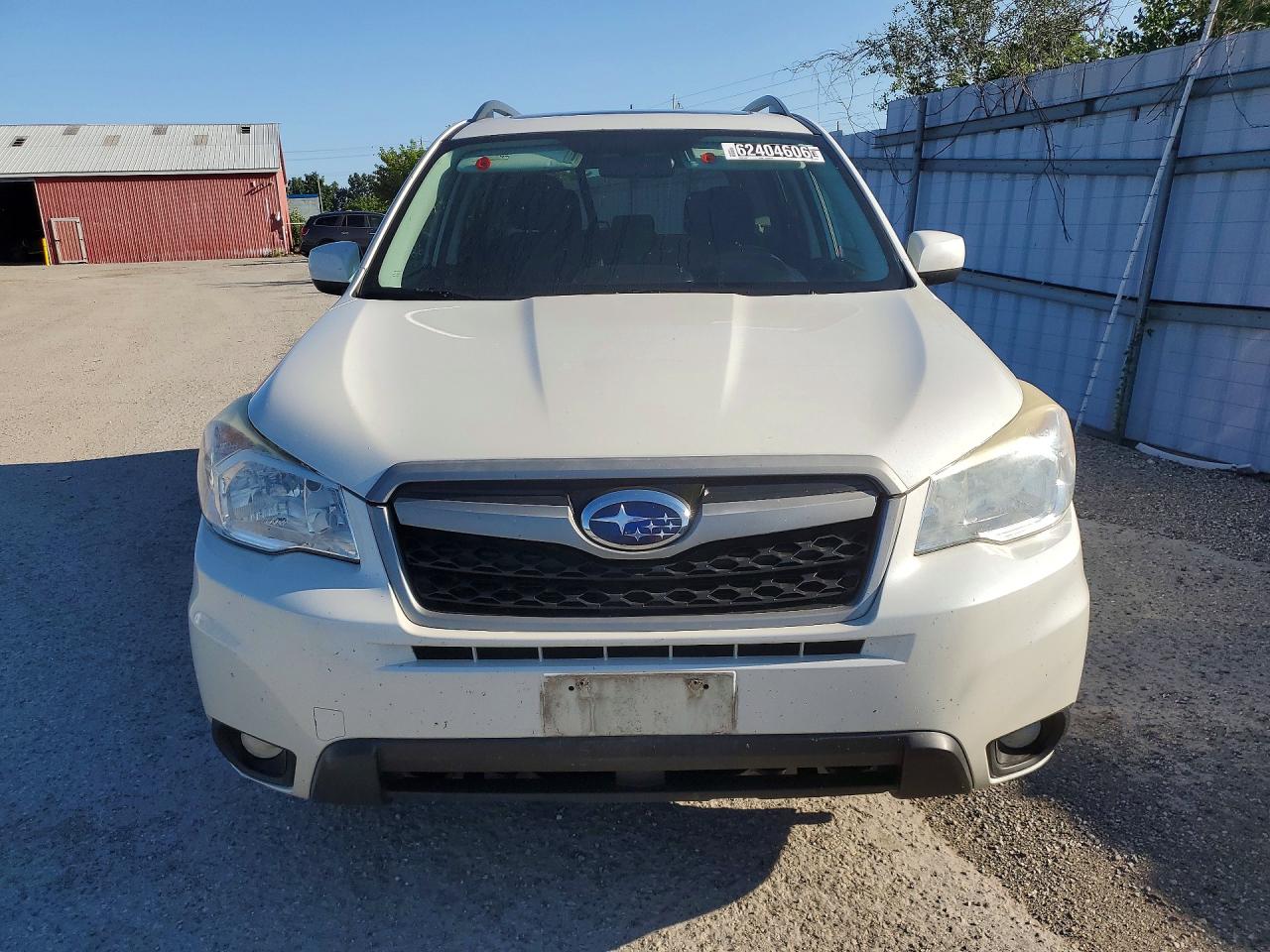 2015 Subaru Forester 2.5i Limited White vin: JF2SJCHC1FH475190