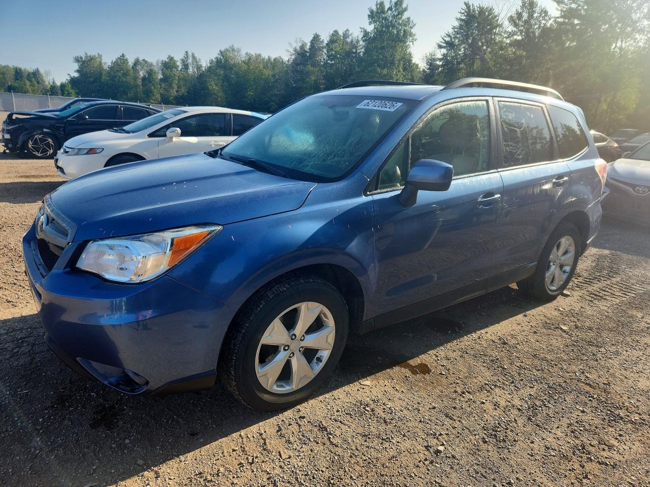 2015 Subaru Forester 2.5i Limited Синий vin: JF2SJCHC1FH805233