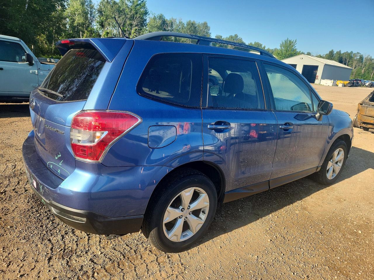 2015 Subaru Forester 2.5i Limited Синий vin: JF2SJCHC1FH805233