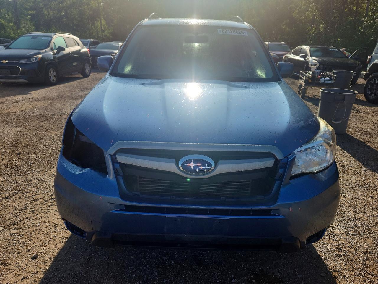 2015 Subaru Forester 2.5i Limited Синий vin: JF2SJCHC1FH805233