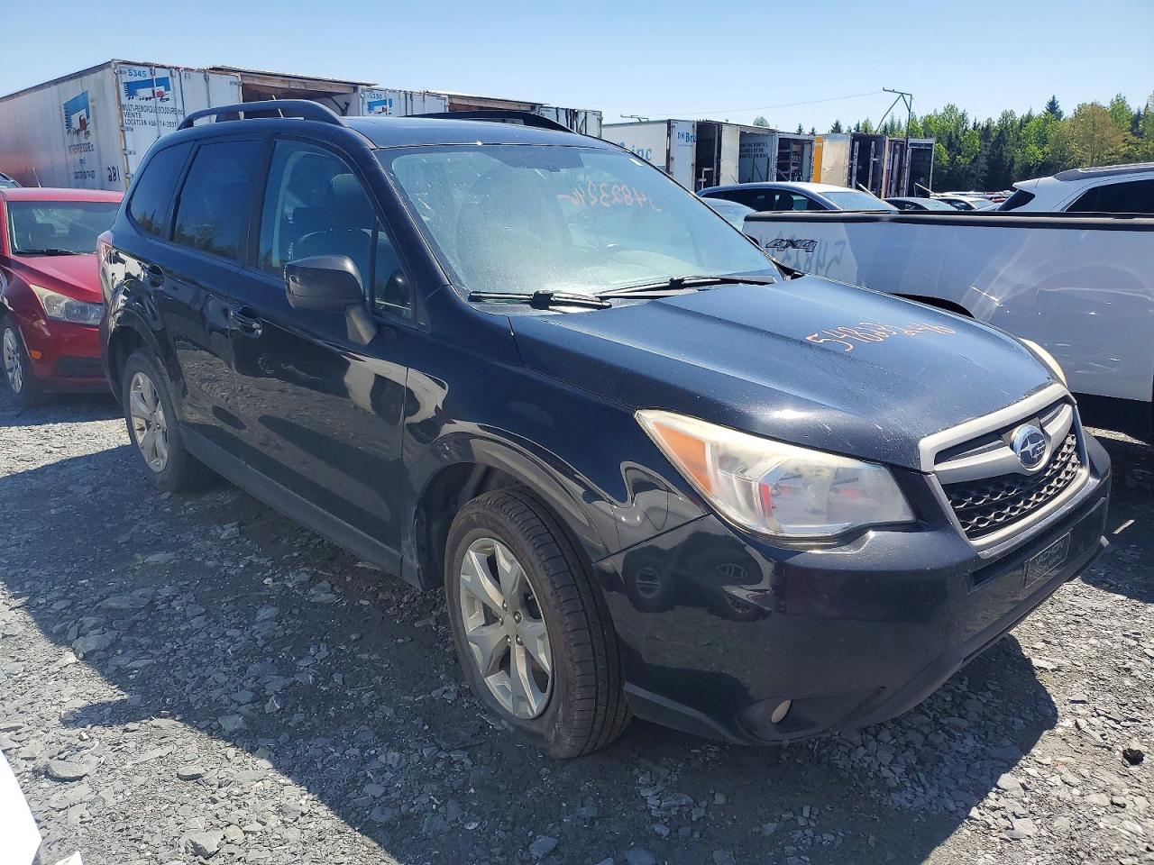 2014 Subaru Forester 2.5i Limited Black vin: JF2SJCHC2EH477013