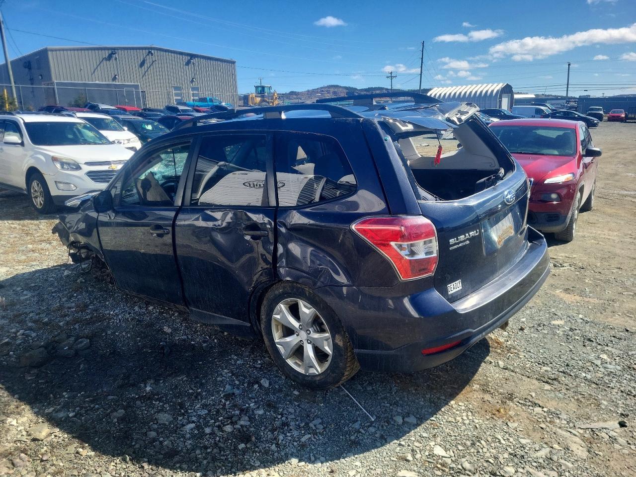 2014 Subaru Forester 2.5i Limited Blue vin: JF2SJCHC5EH432566
