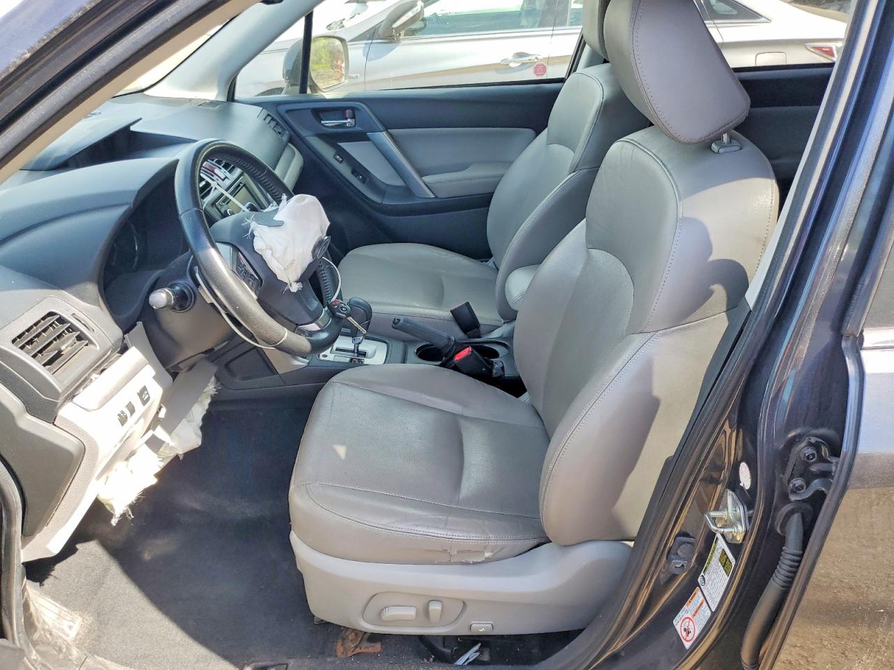 2014 Subaru Forester 2.5i Touring Gray vin: JF2SJCPC3EH466510