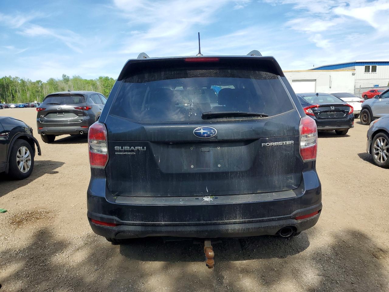 2014 Subaru Forester 2.5i Touring Gray vin: JF2SJCPC3EH466510