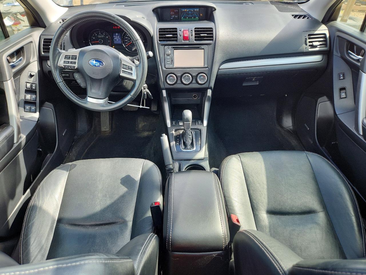 2015 Subaru Forester 2.5i Touring White vin: JF2SJCTC9FH419473