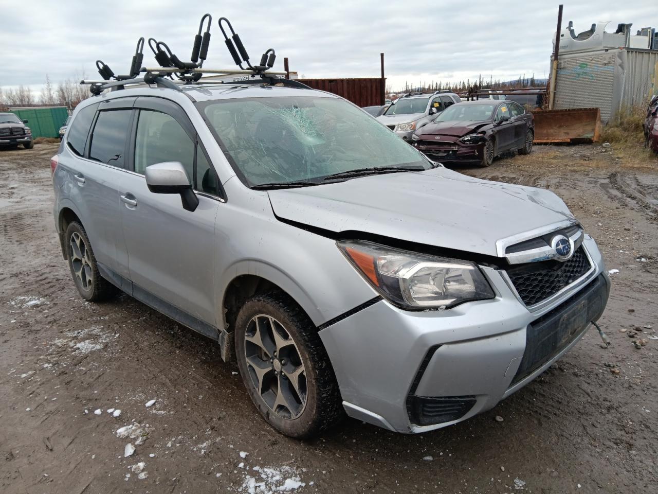 2015 Subaru Forester 2.0xt Premium Silver vin: JF2SJGDC1FH533067