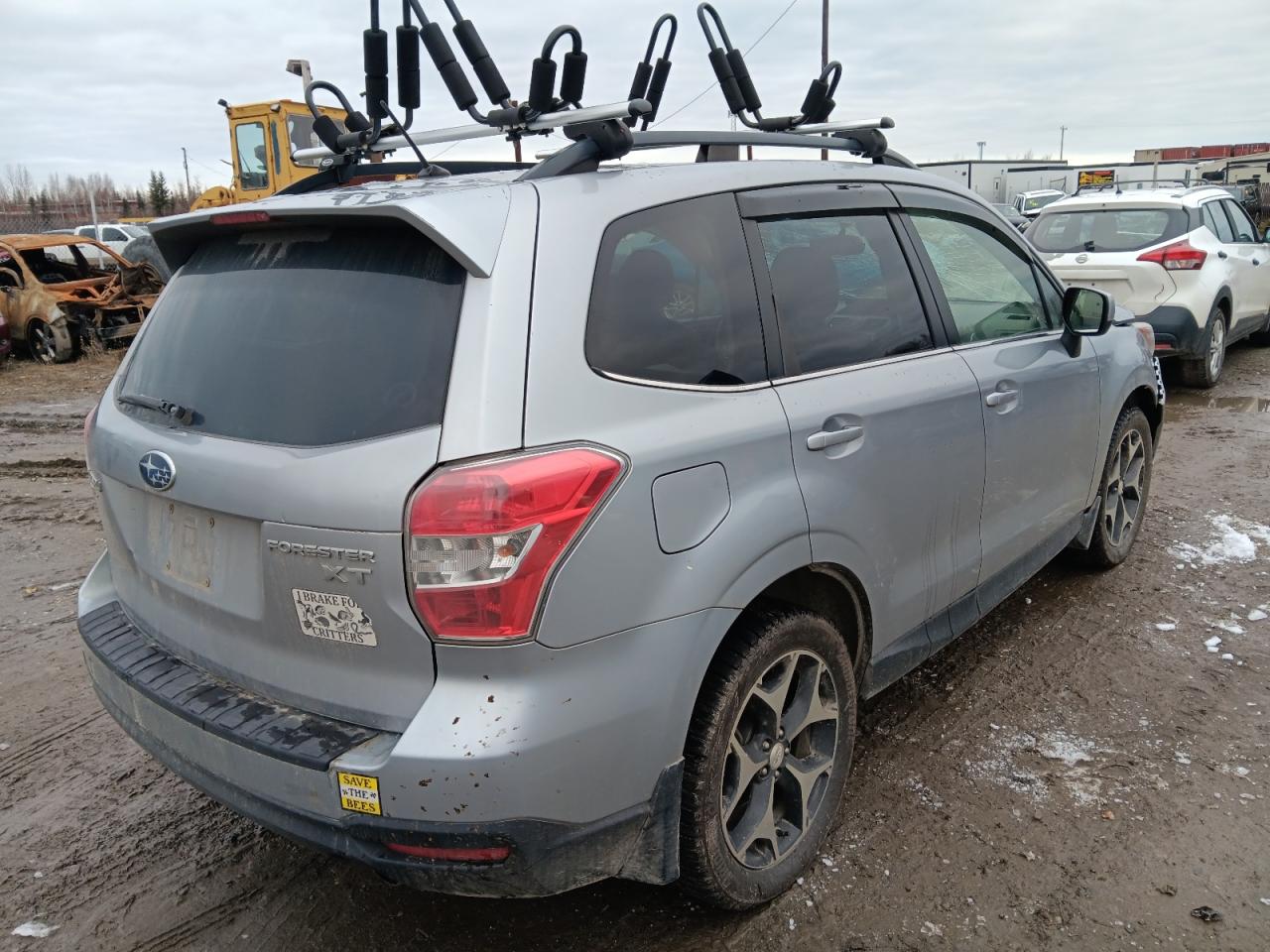 2015 Subaru Forester 2.0xt Premium Silver vin: JF2SJGDC1FH533067