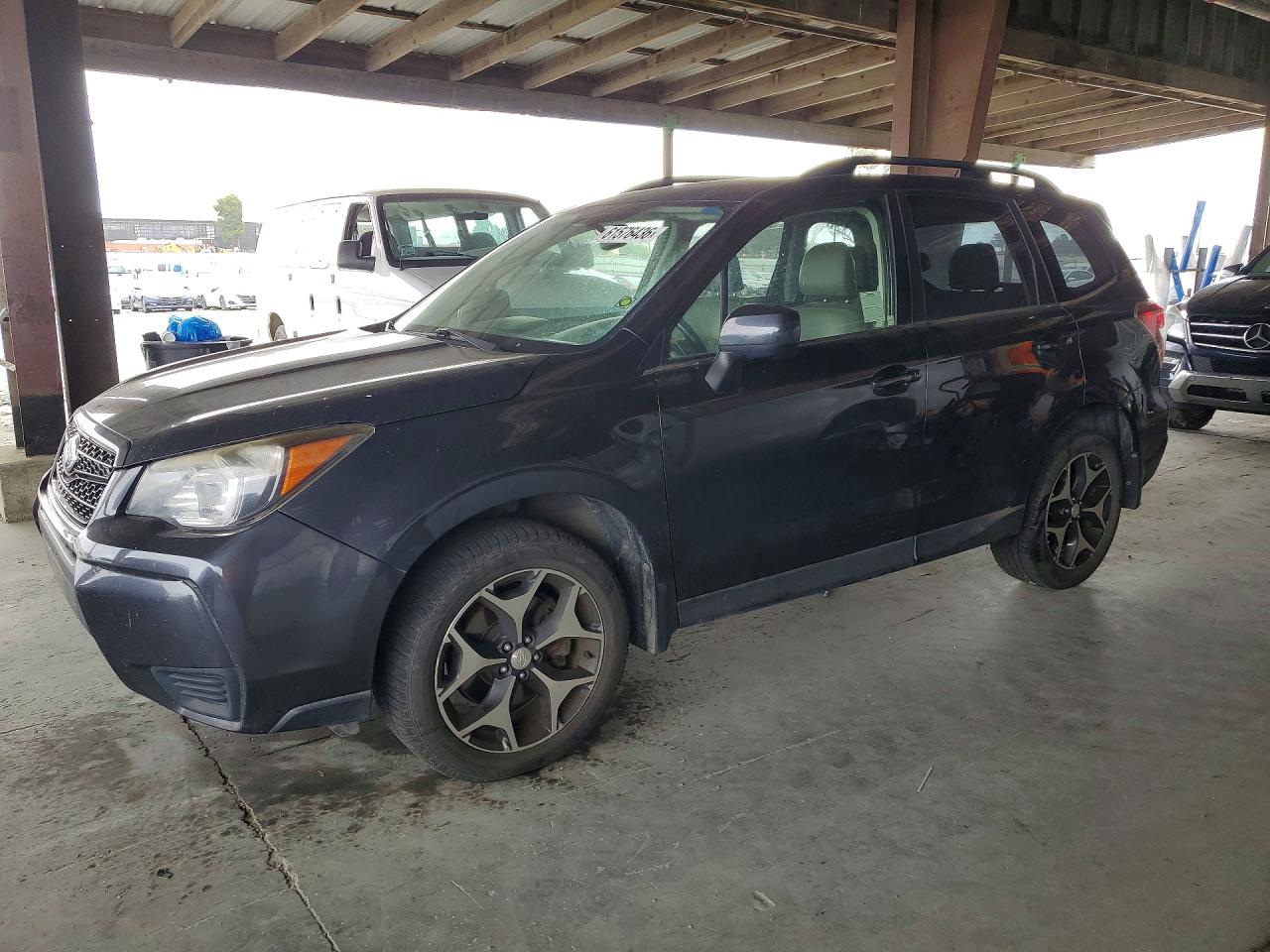 2014 Subaru Forester 2.0xt Premium Gray vin: JF2SJGDC2EH503414