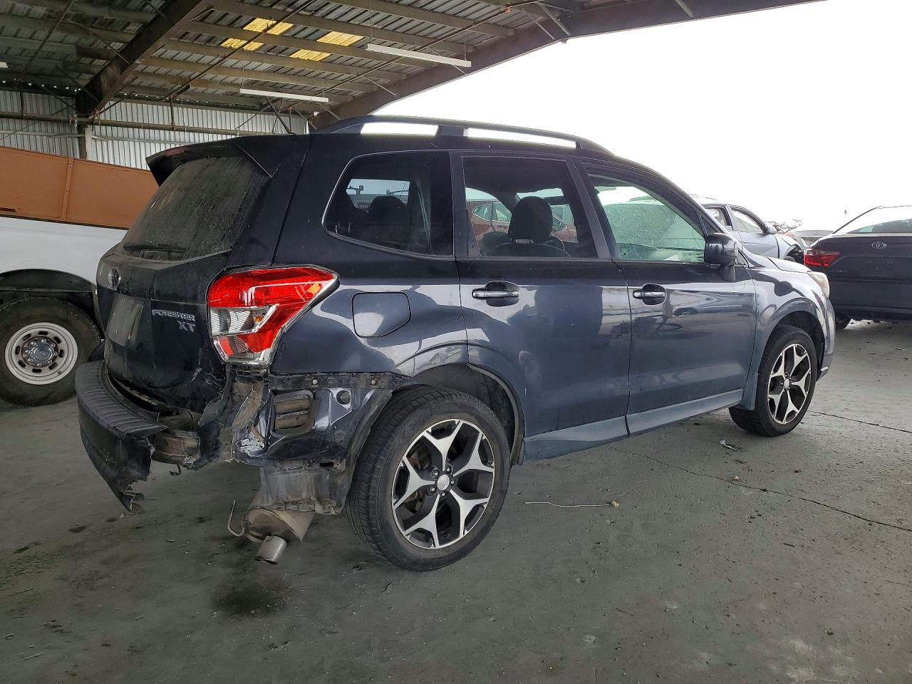 2014 Subaru Forester 2.0xt Premium Gray vin: JF2SJGDC2EH503414