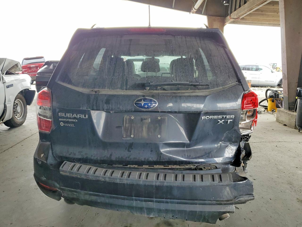 2014 Subaru Forester 2.0xt Premium Gray vin: JF2SJGDC2EH503414