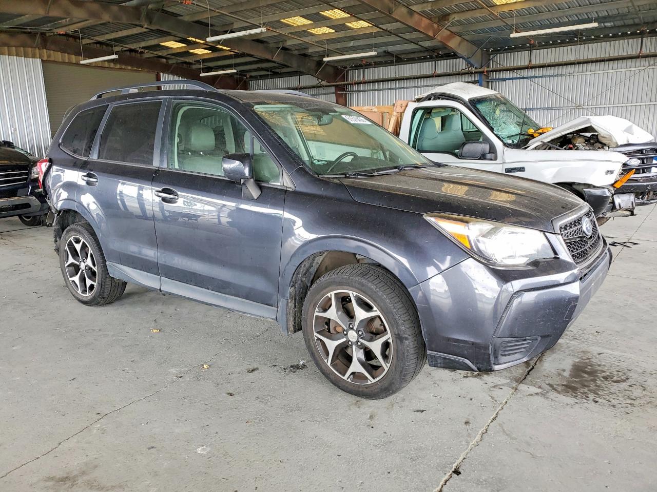 2014 Subaru Forester 2.0xt Premium Gray vin: JF2SJGDC2EH503414