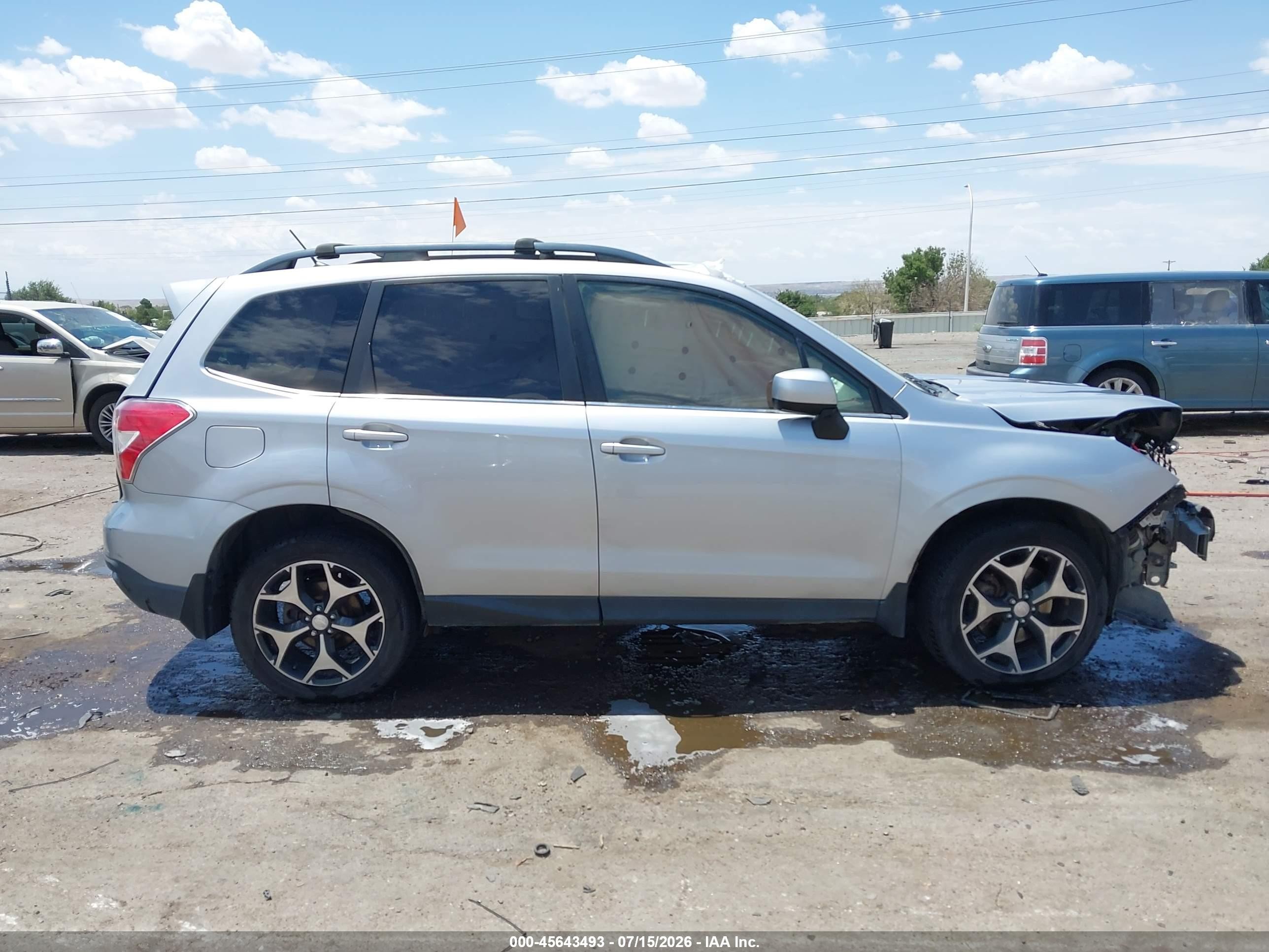 2015 Subaru Forester 2.0xt Premium Silver vin: JF2SJGDC2FH538391