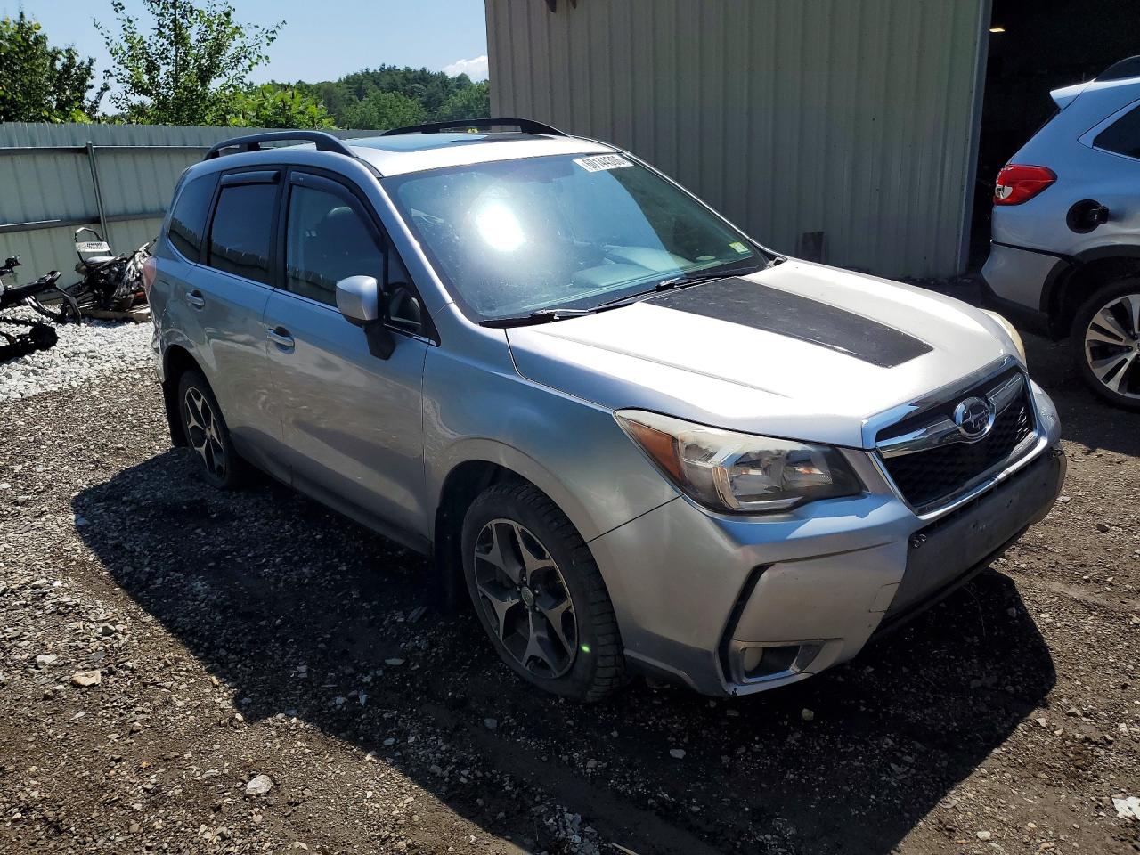 2014 Subaru Forester 2.0xt Premium Silver vin: JF2SJGDC4EH497972