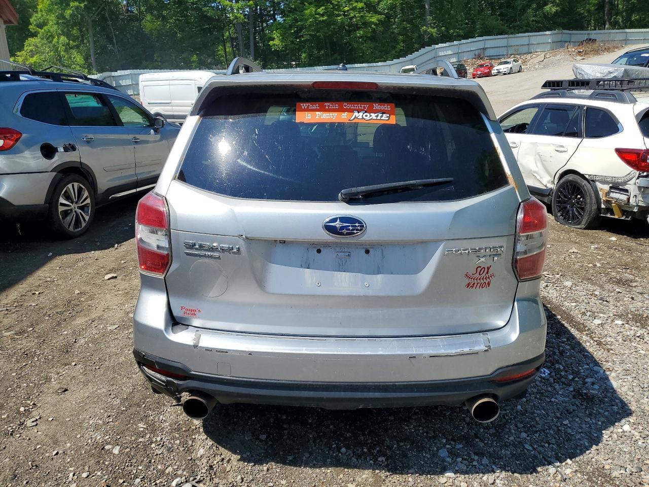 2014 Subaru Forester 2.0xt Premium Silver vin: JF2SJGDC4EH497972
