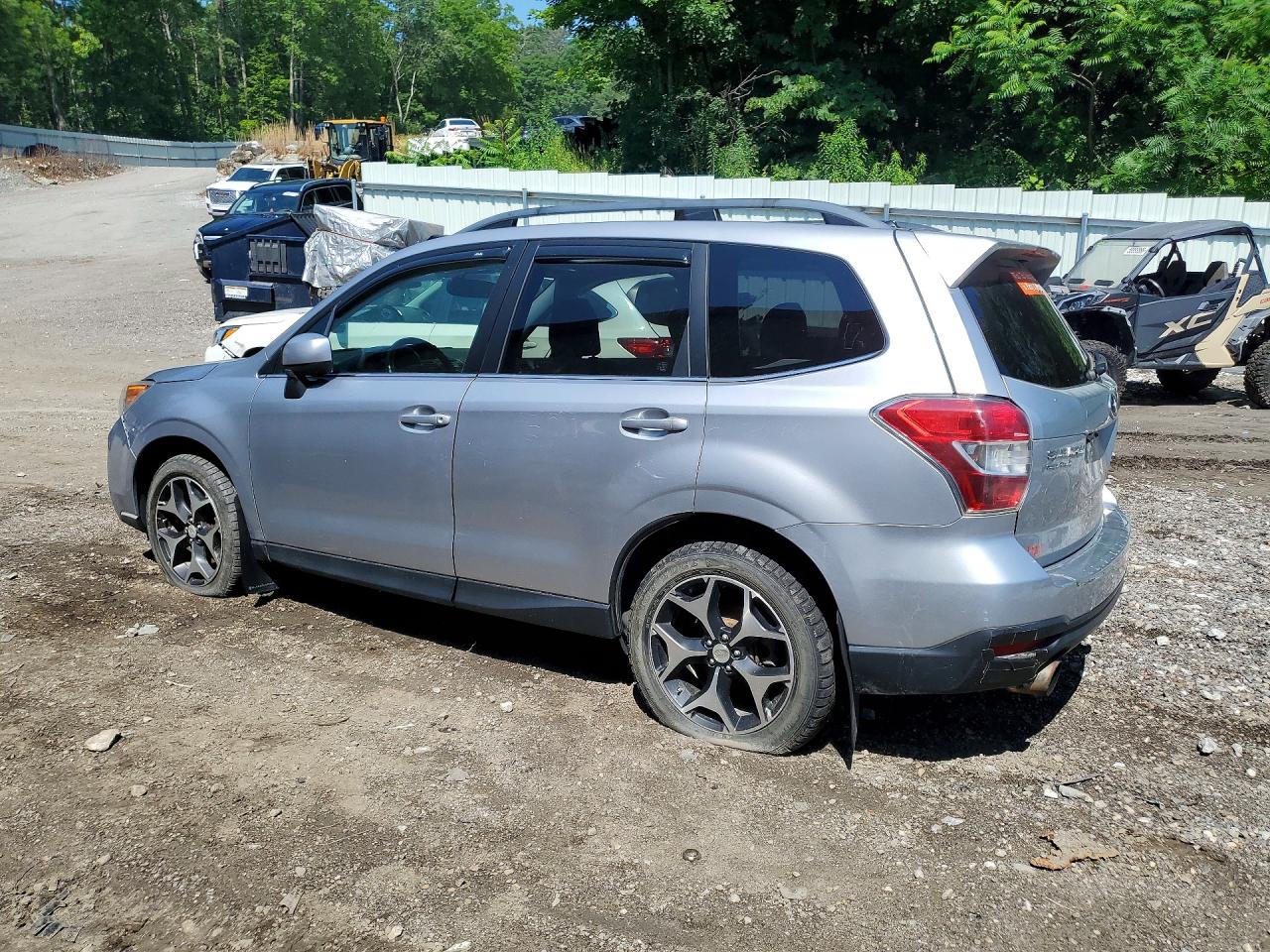 2014 Subaru Forester 2.0xt Premium Silver vin: JF2SJGDC4EH497972