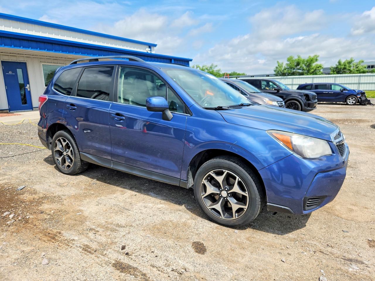 2014 Subaru Forester 2.0xt Premium Blue vin: JF2SJGDC4EH553392