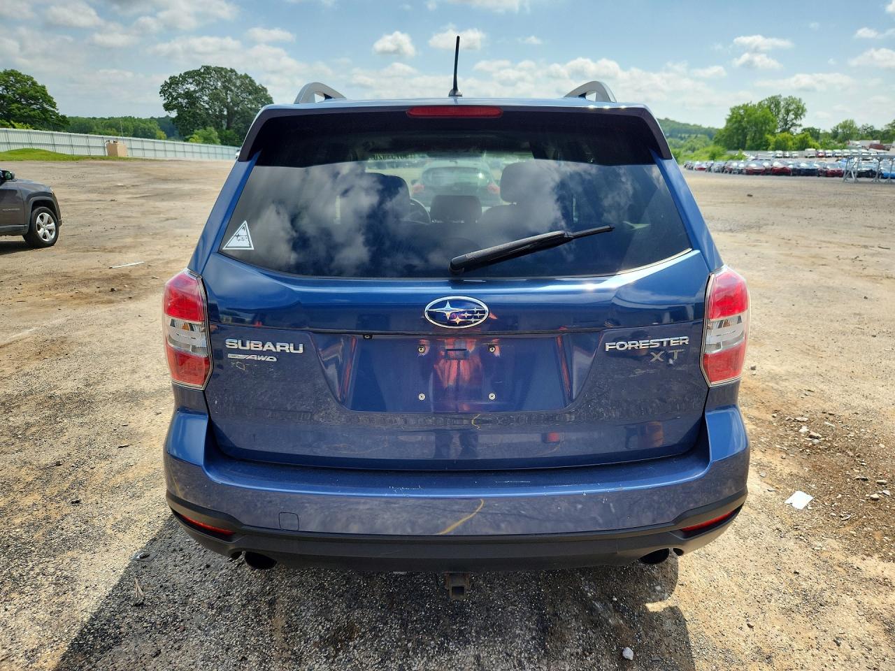 2014 Subaru Forester 2.0xt Premium Blue vin: JF2SJGDC4EH553392