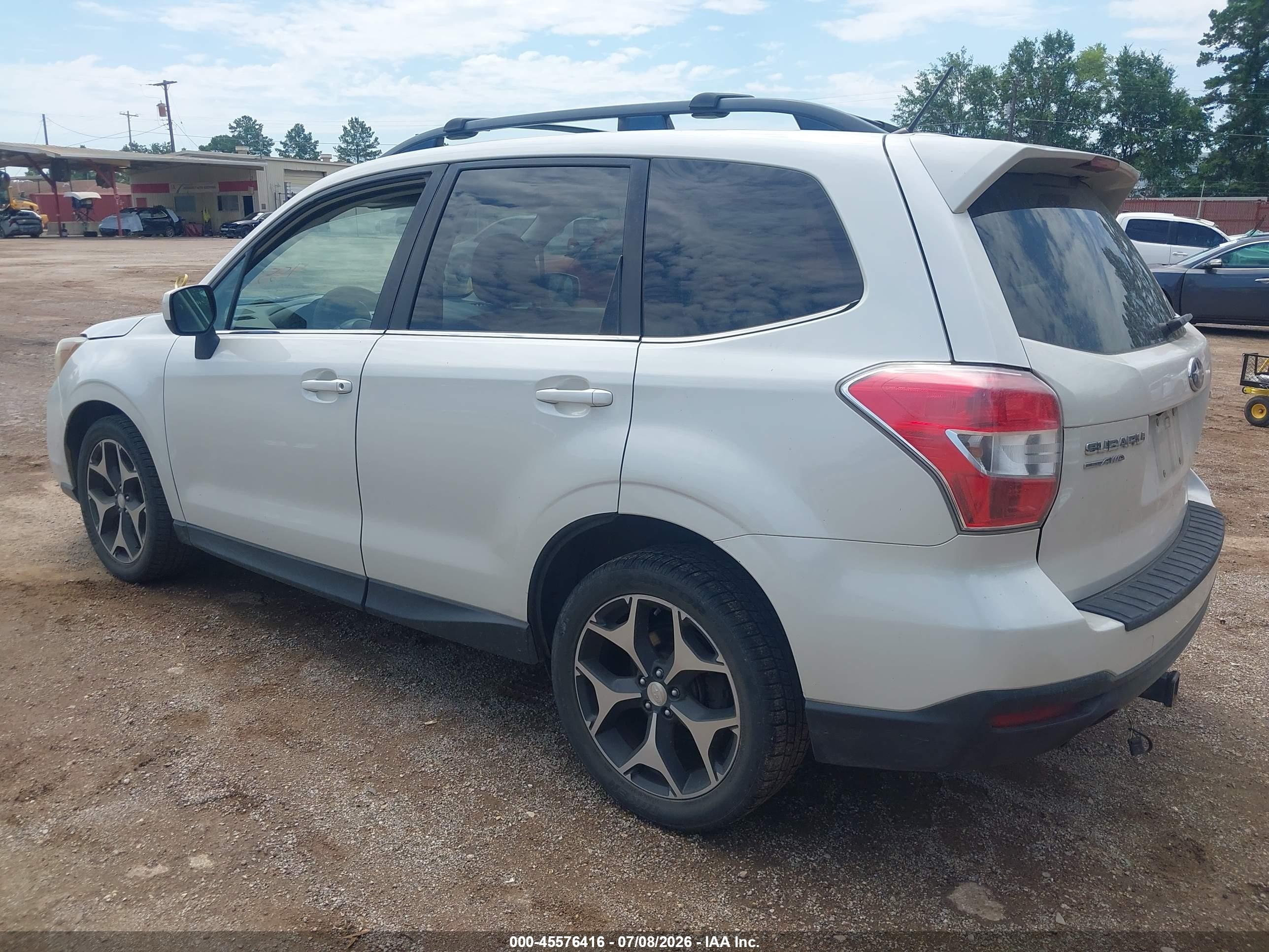 2015 Subaru Forester 2.0xt Premium White vin: JF2SJGDC4FH561199