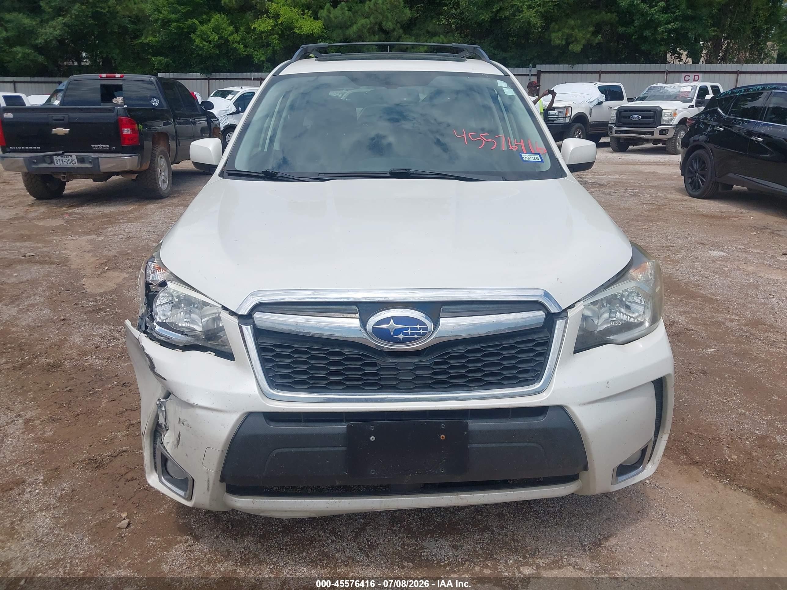2015 Subaru Forester 2.0xt Premium White vin: JF2SJGDC4FH561199