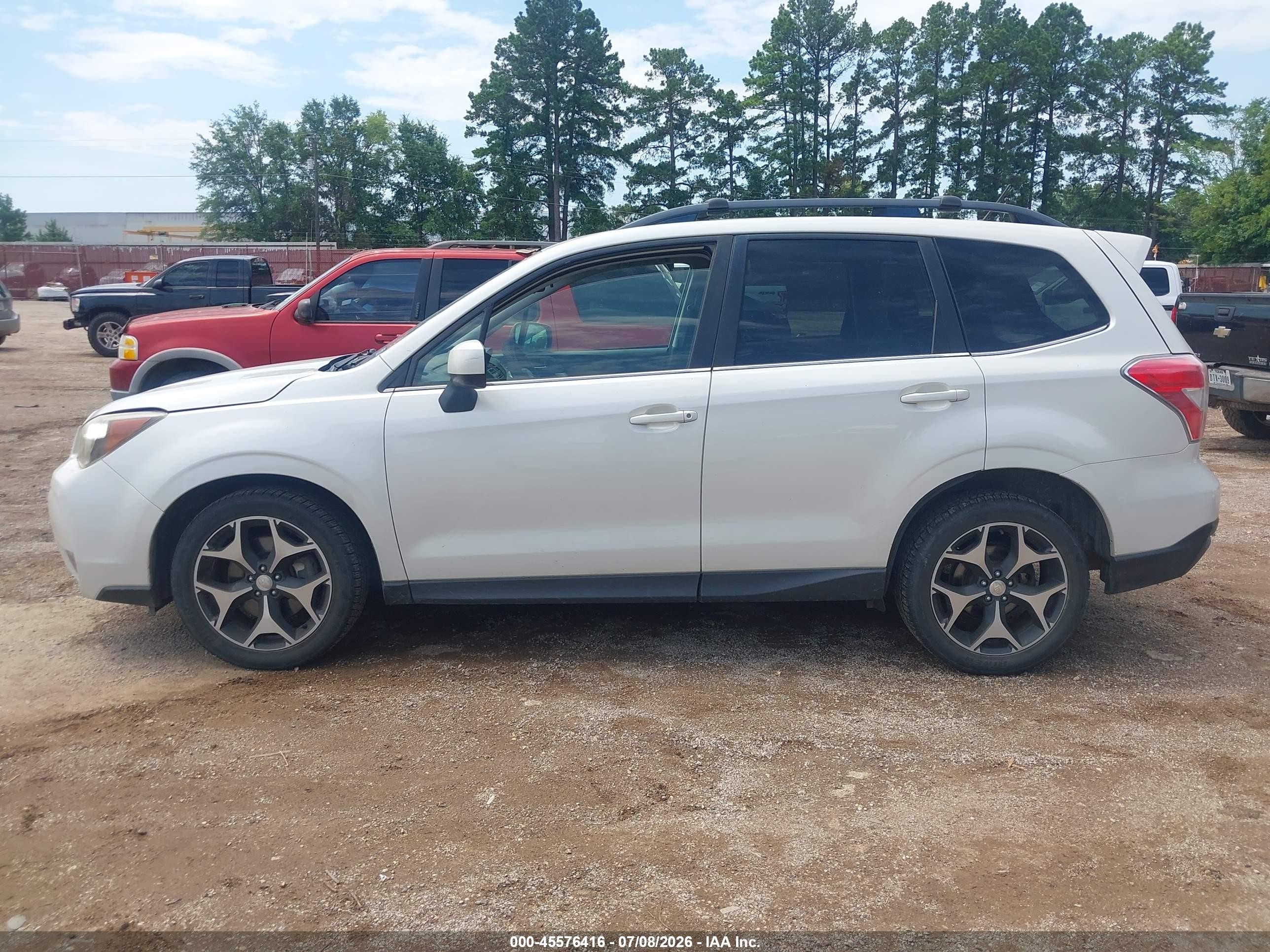2015 Subaru Forester 2.0xt Premium White vin: JF2SJGDC4FH561199