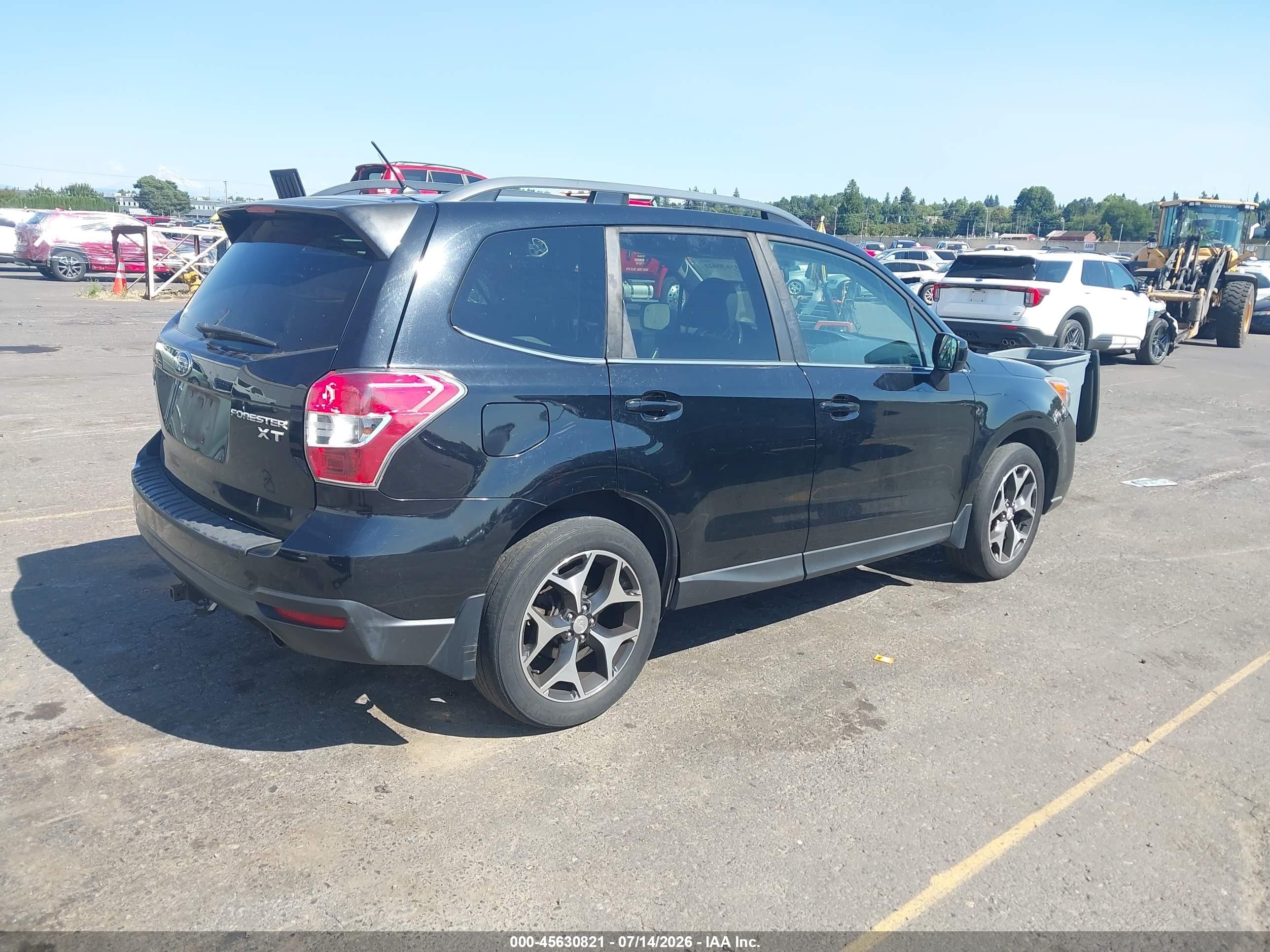 2014 Subaru Forester 2.0xt Premium Black vin: JF2SJGDC5EH557905