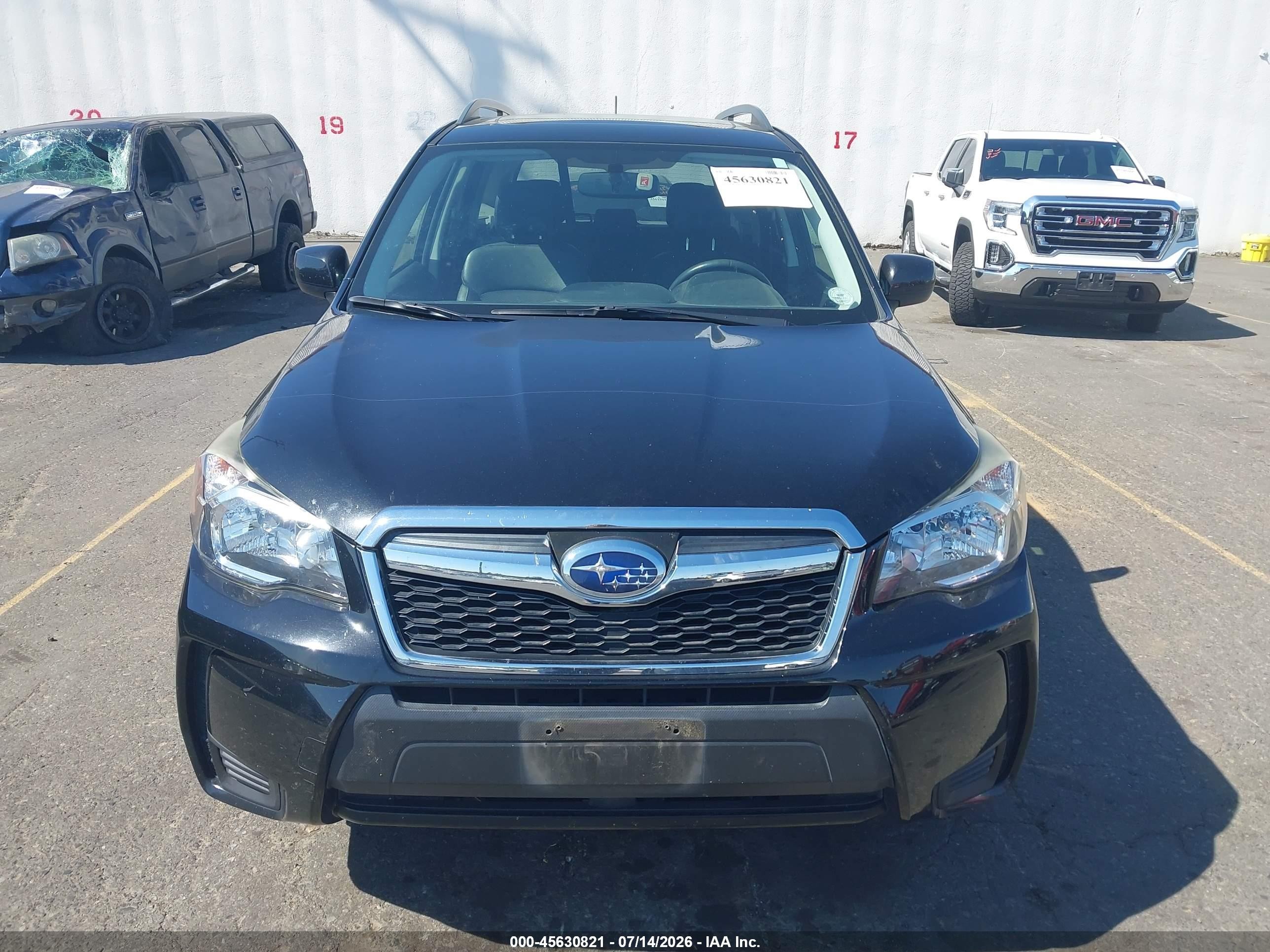 2014 Subaru Forester 2.0xt Premium Black vin: JF2SJGDC5EH557905