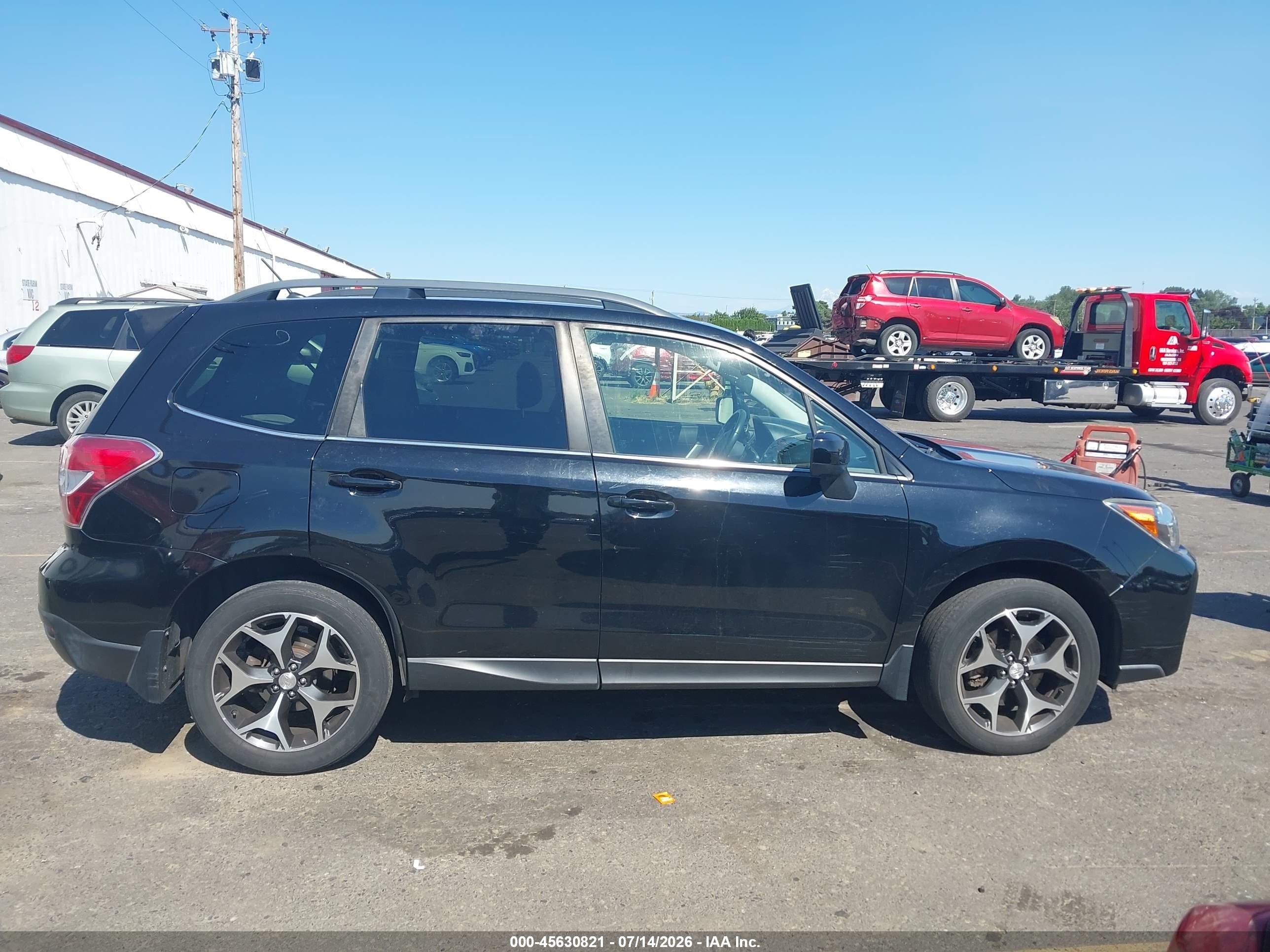 2014 Subaru Forester 2.0xt Premium Black vin: JF2SJGDC5EH557905