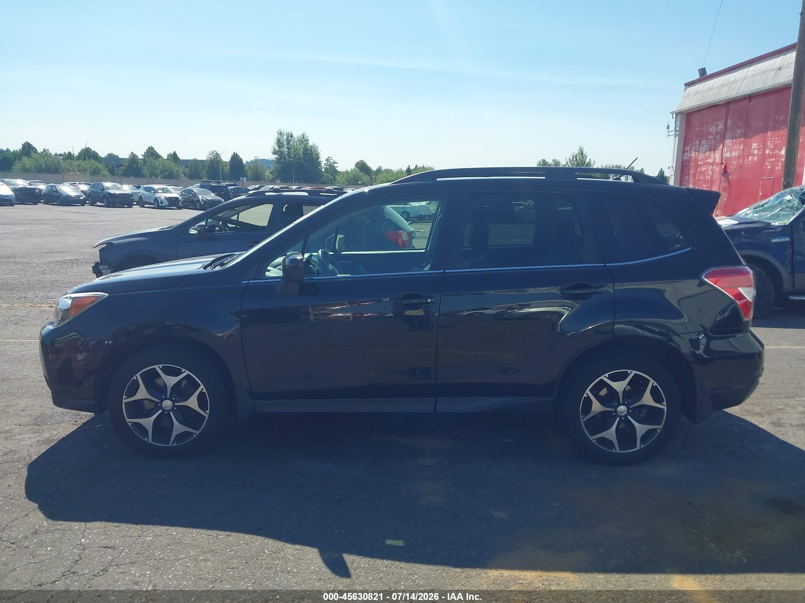 2014 Subaru Forester 2.0xt Premium Black vin: JF2SJGDC5EH557905