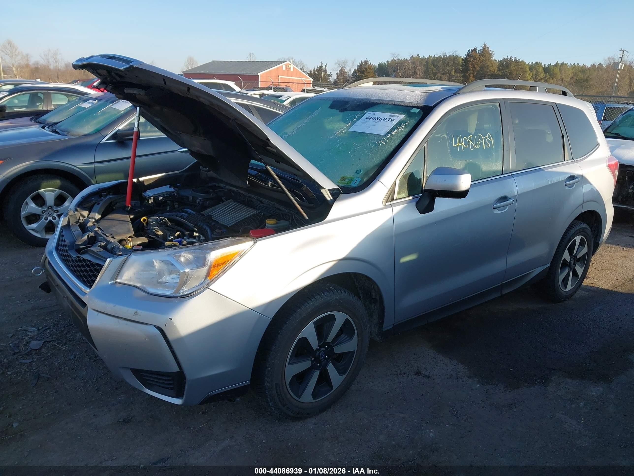 2015 Subaru Forester 2.0xt Premium Silver vin: JF2SJGDC5FH406614